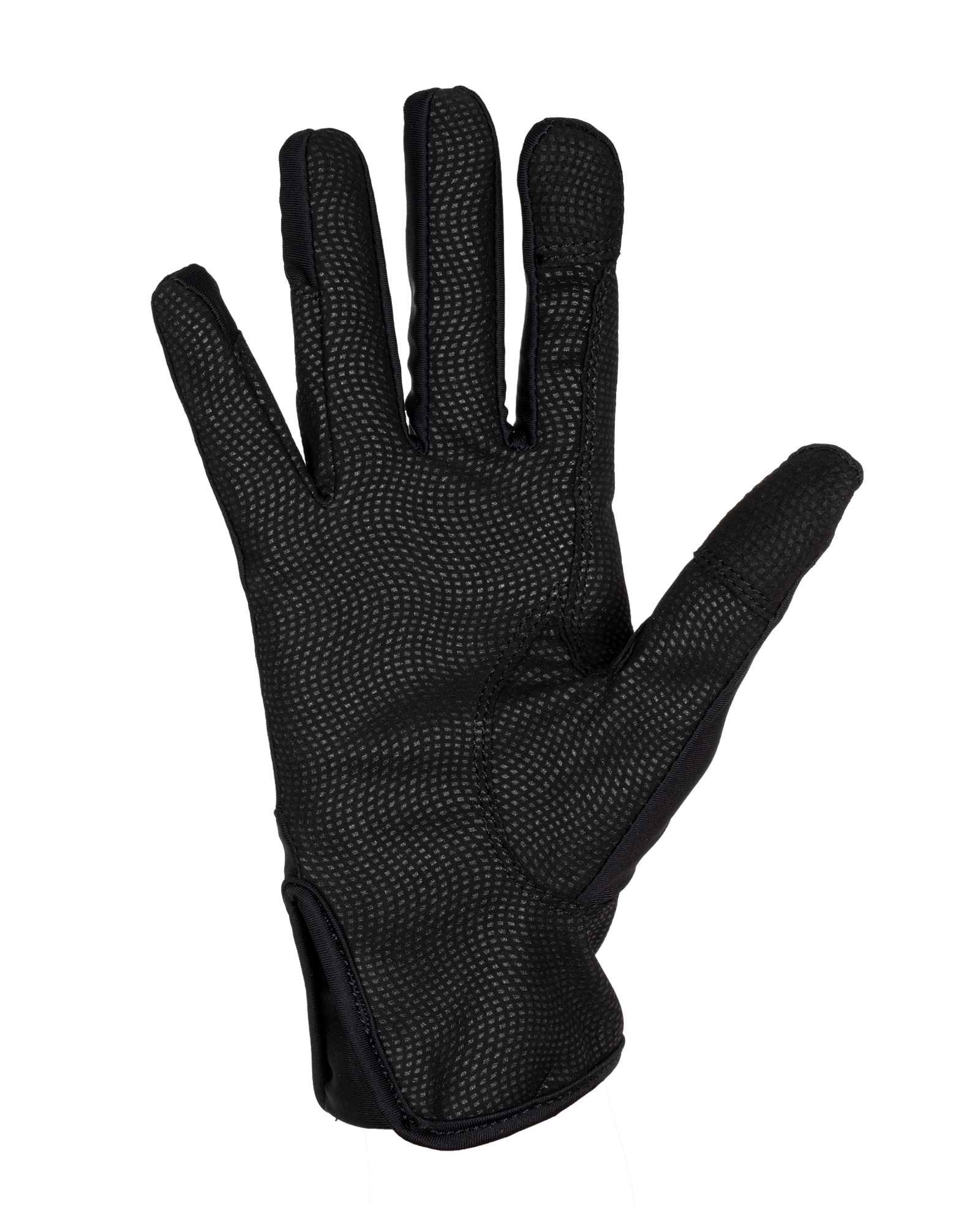 Equestro Women's gloves in special elastane fabric with log
