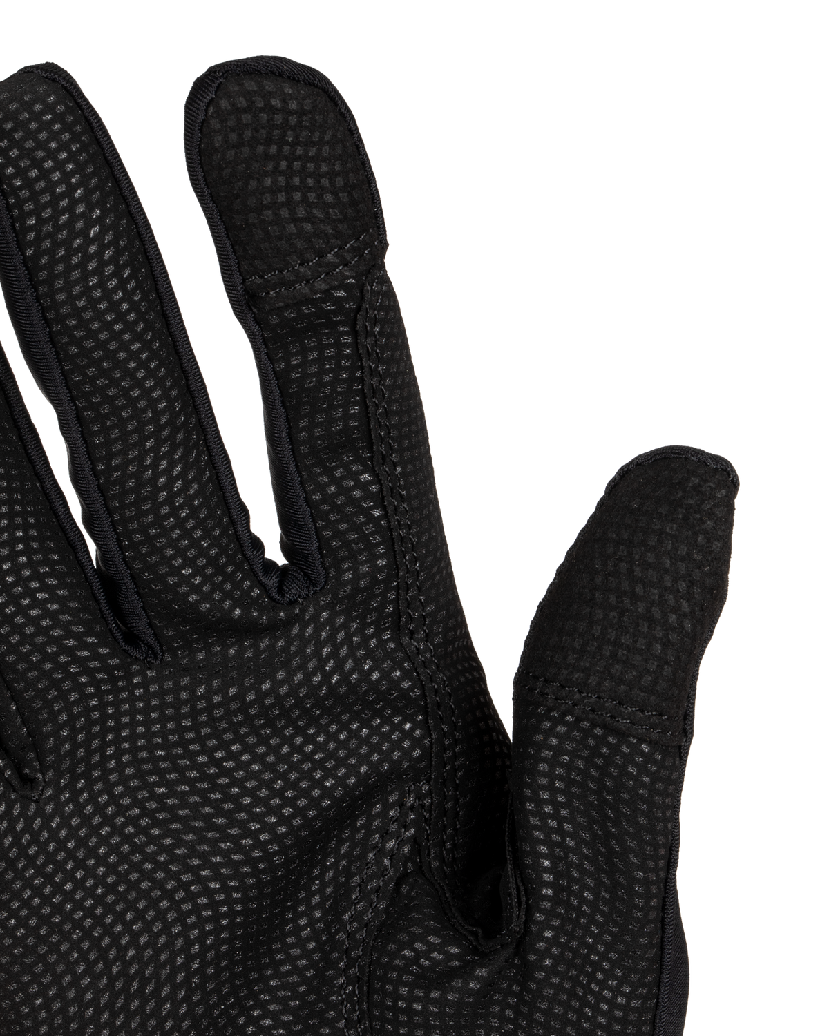 Equestro Women's gloves in special elastane fabric with log -OUTLET
