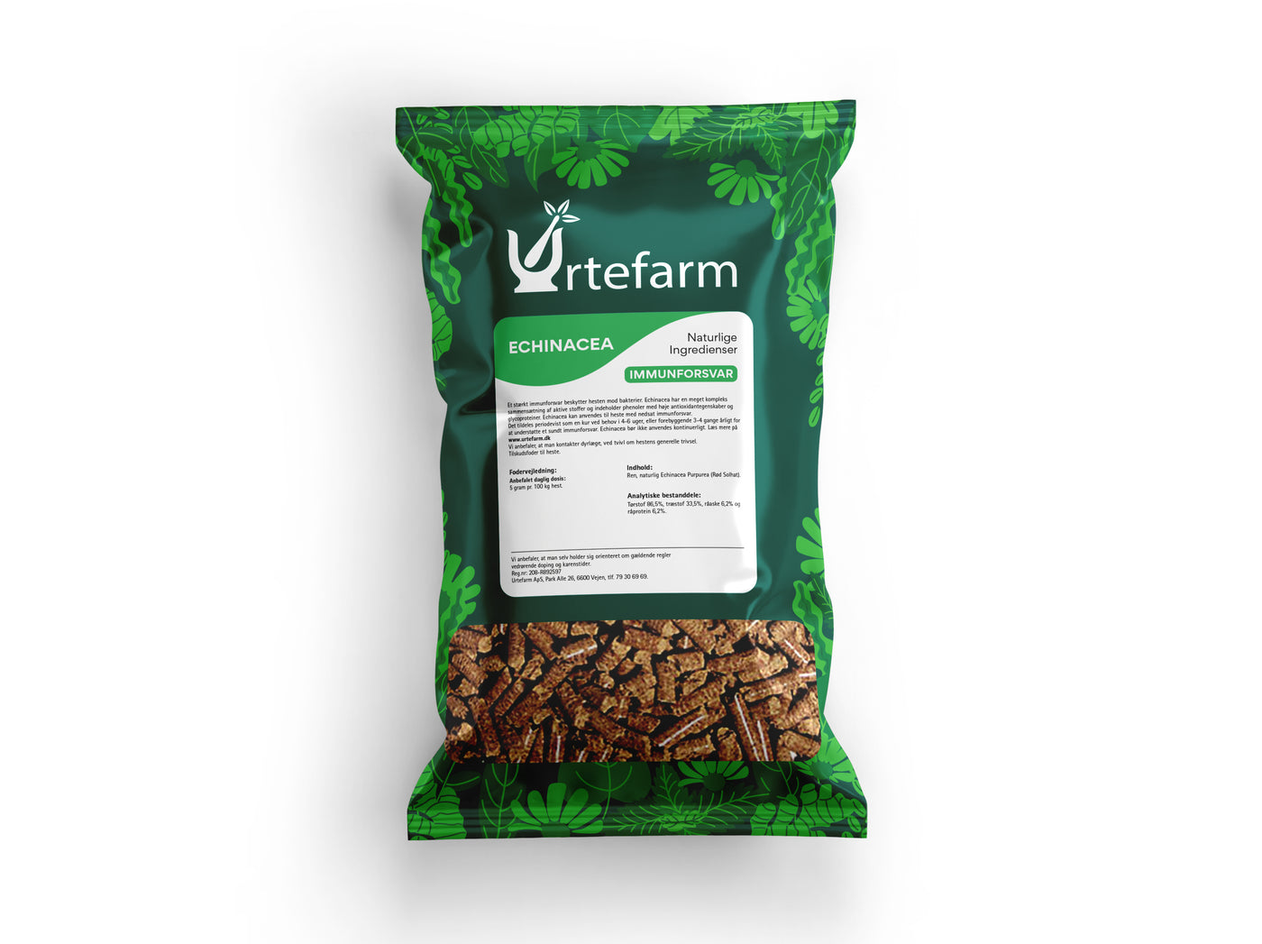 Urtefarm Rød Solhat Pellets