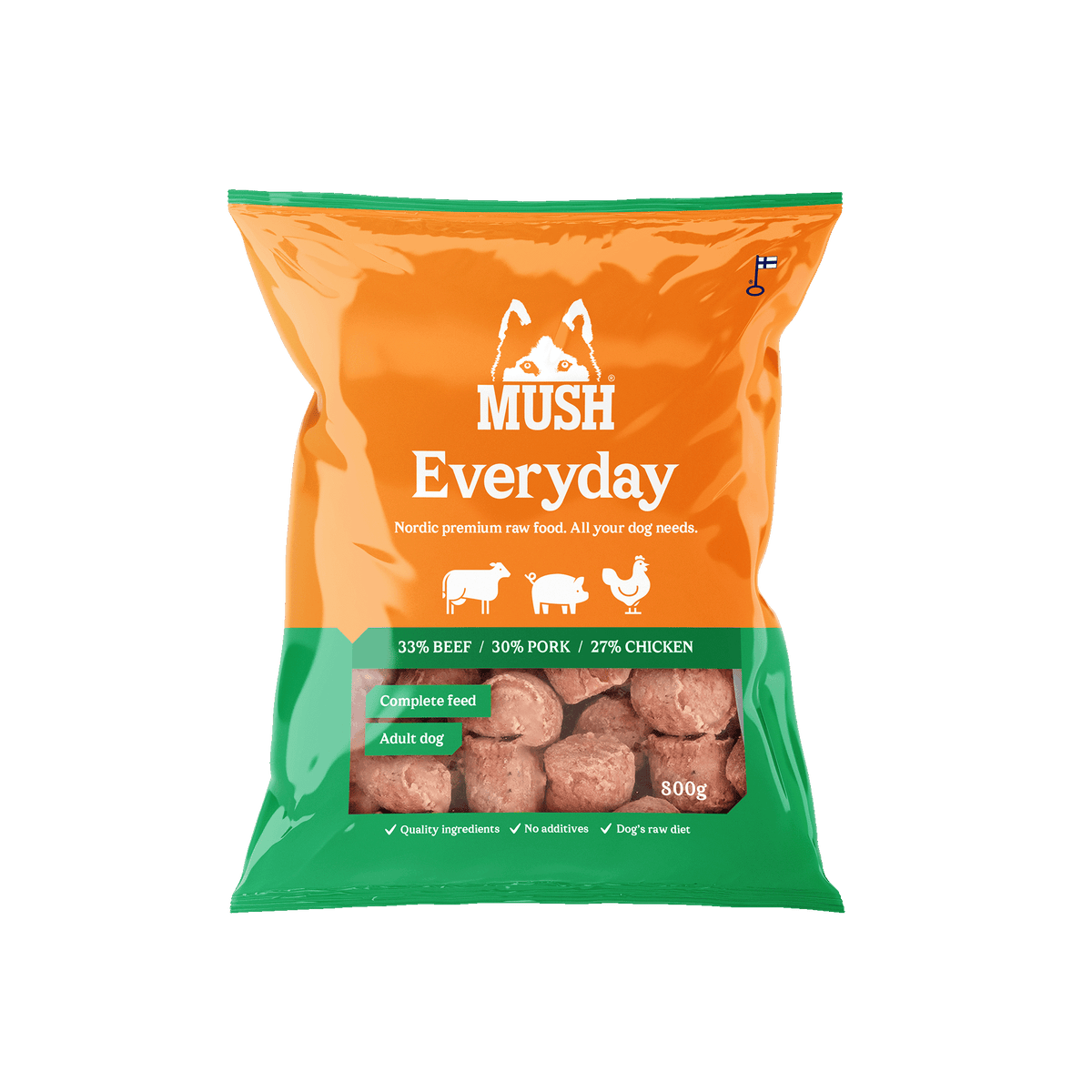 MUSH Everyday® Green BARF Fuldfoder