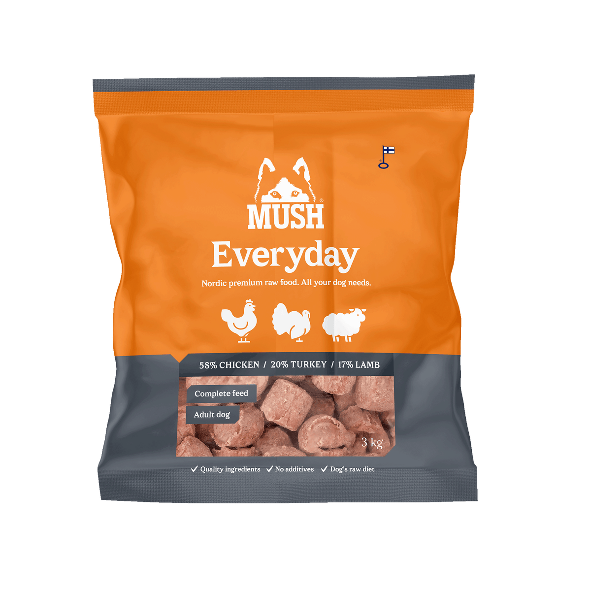 MUSH Everyday® Grey BARF Fuldfoder