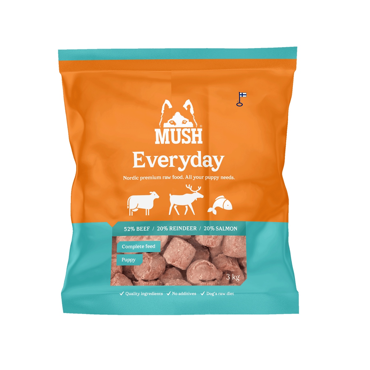 MUSH Everyday® Puppy Iceblue BARF Fuldfoder