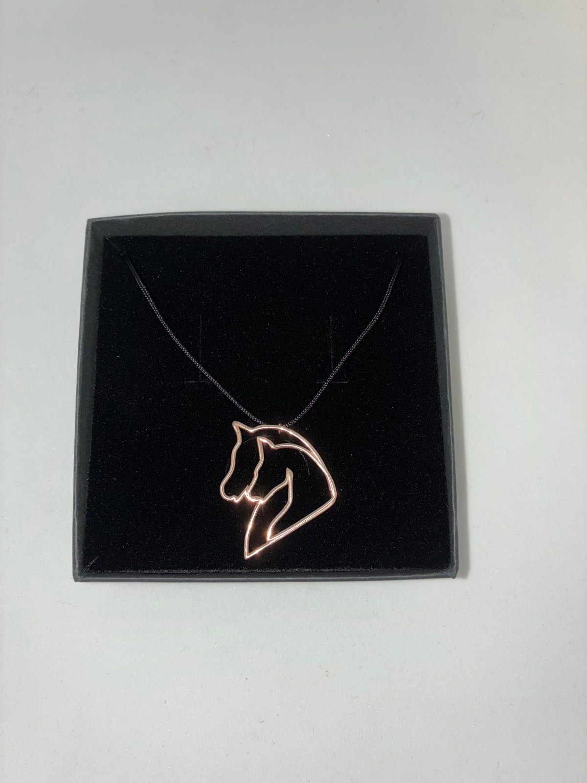 Jo´s Stering Silver Horses Necklace