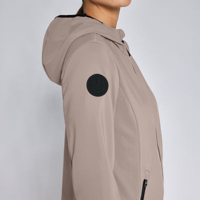 CT Perforated Jersey Hooded Softshell Jacket