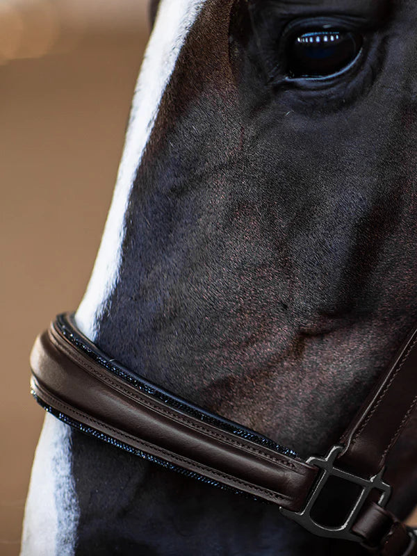Equestrian Stockholm Anatomisk Leder Grime Med Glimmer