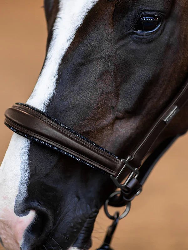 Equestrian Stockholm Anatomisk Leder Grime Med Glimmer