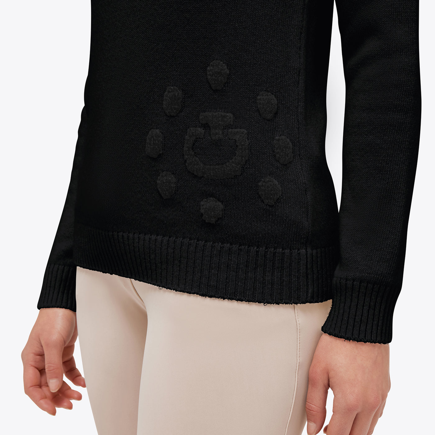 CT Holiday Half Zip Cashmere Blend - OUTLET