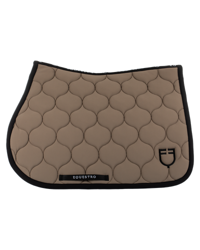 Equestro Jumping Saddle Pad Onion Jersey Black Line Edition