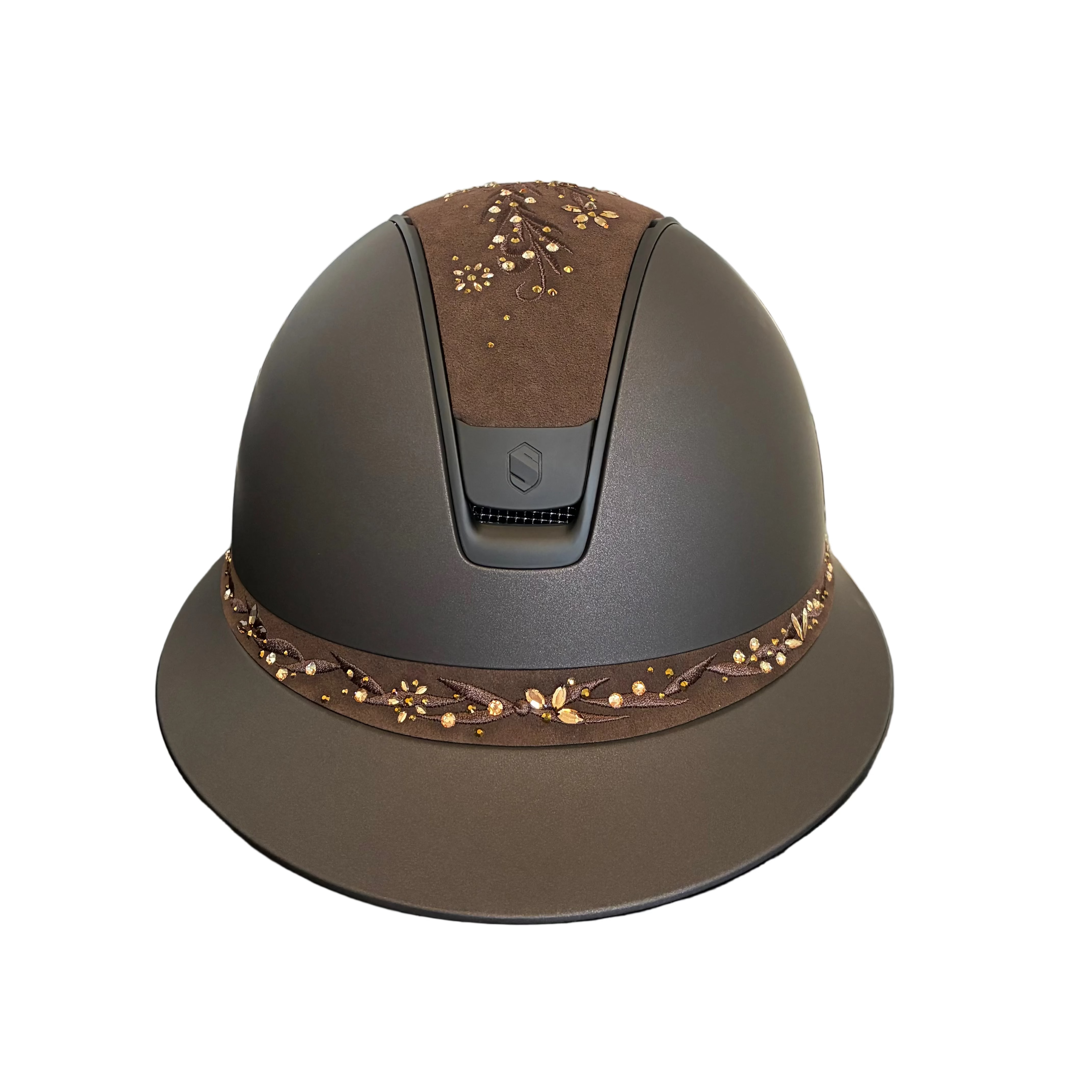Samshield Miss Shield Shadowmatt Brown 2.0 Flower Swarovski Jewelry