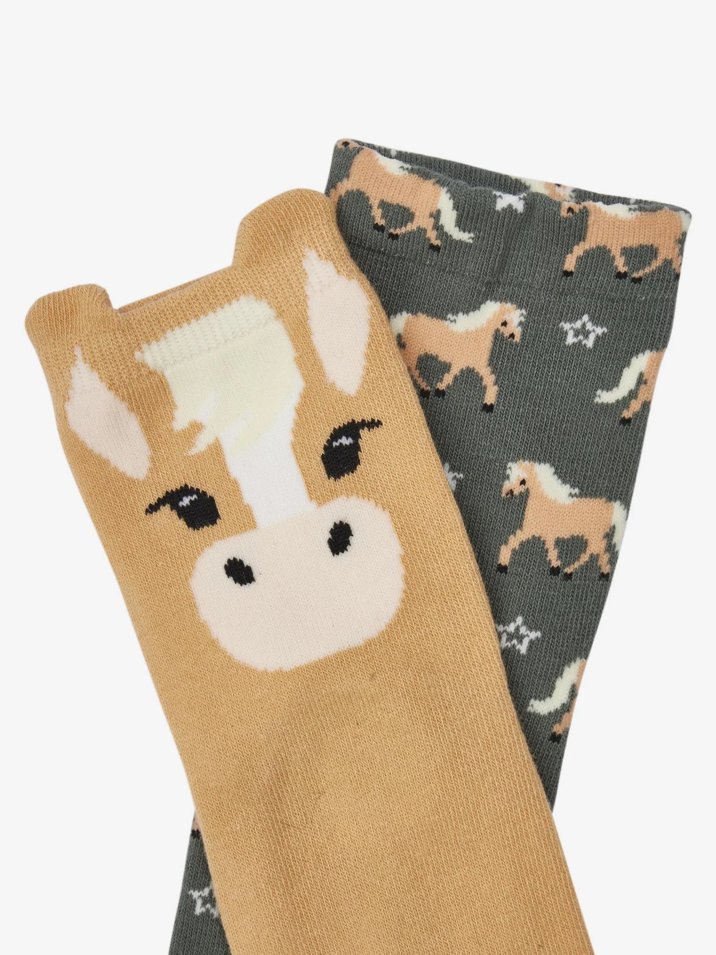 LeMieux Mini Cotton Character Socks Haflinger