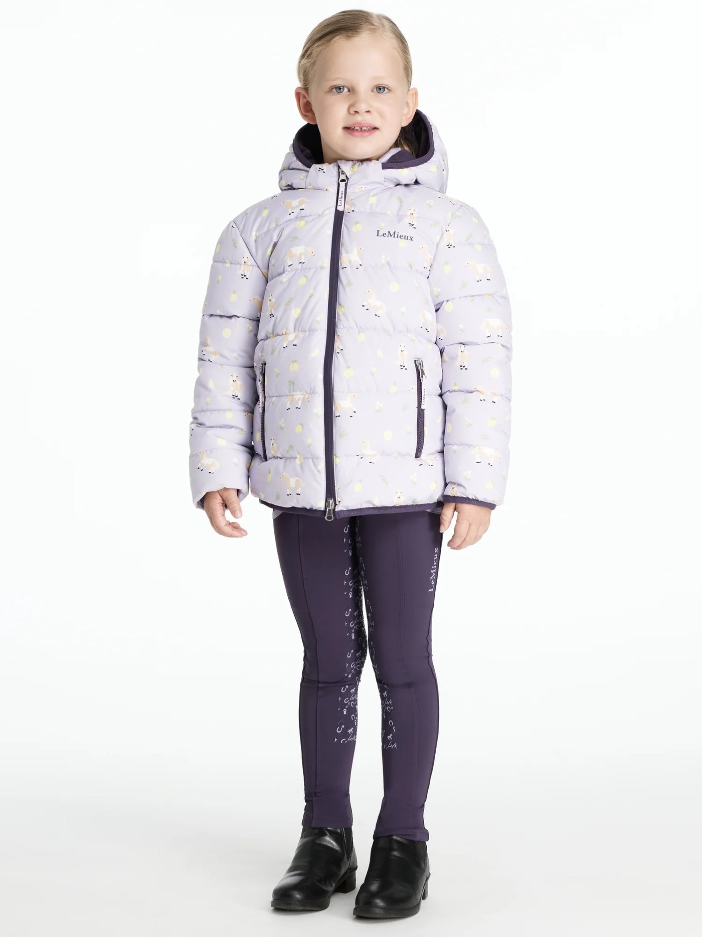 LeMieux Mini Printed Lilo Puffer Jacket
