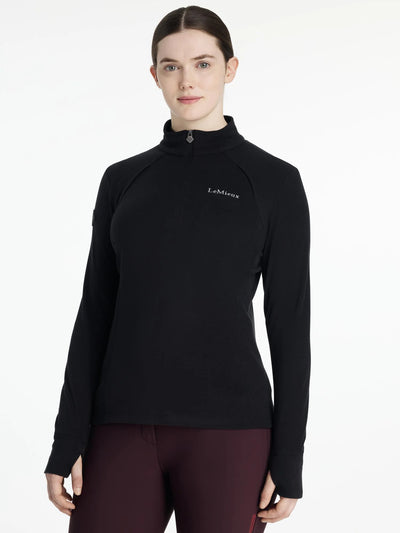 LeMieux Frances Quarter Zip Fleece Black