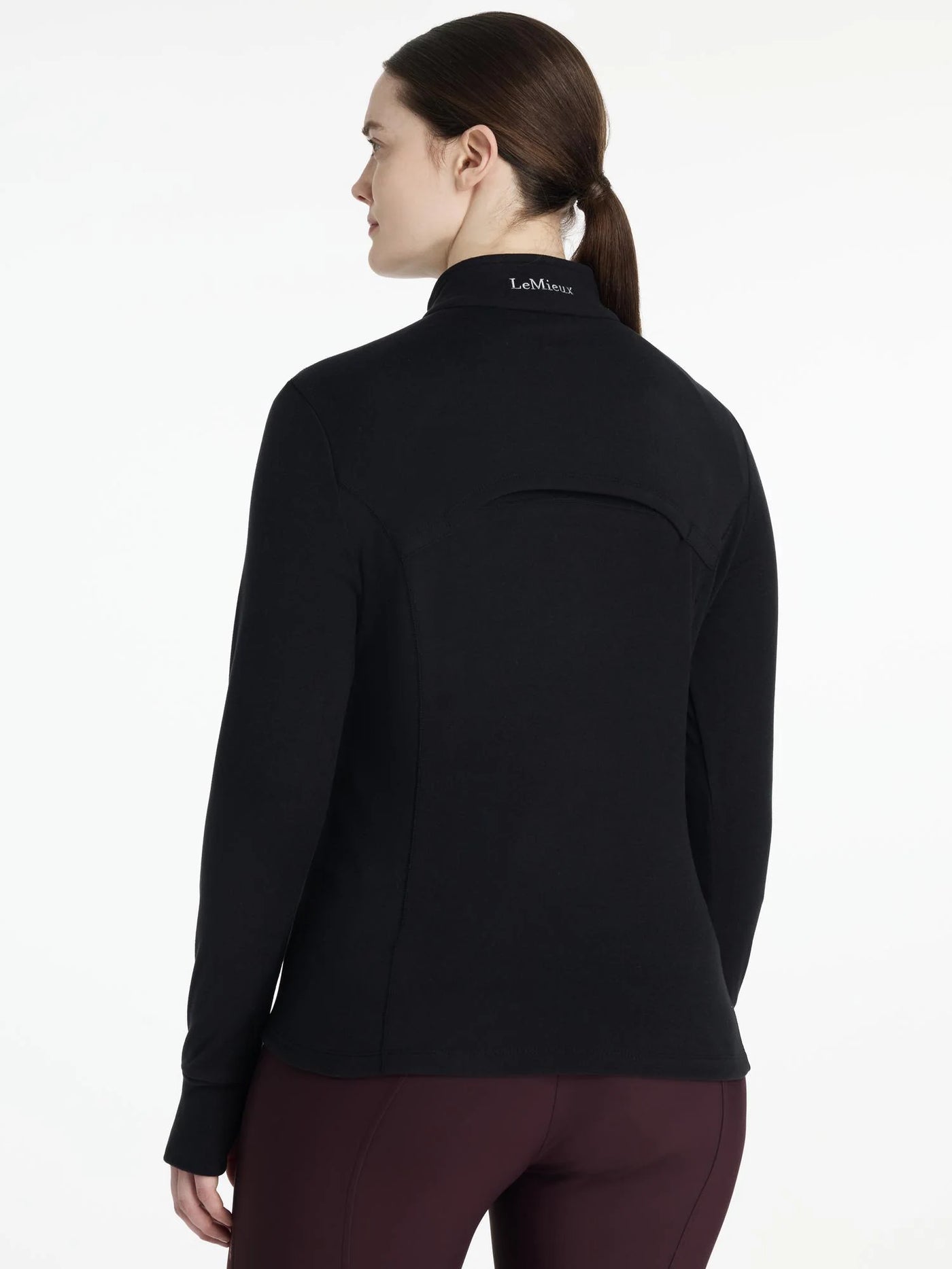 LeMieux Frances Quarter Zip Fleece Black
