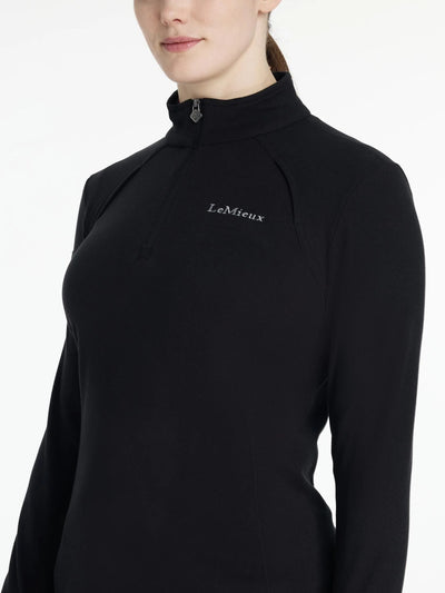 LeMieux Frances Quarter Zip Fleece Black