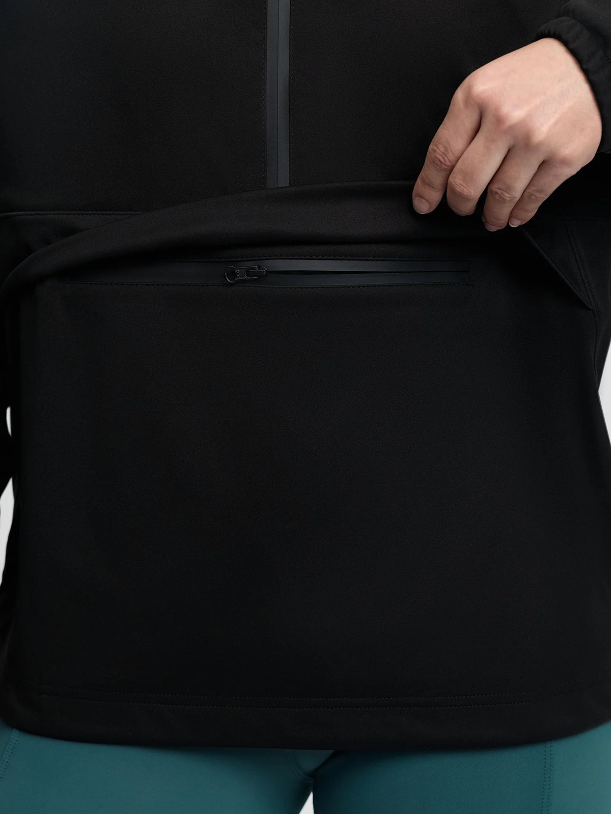 LeMieux Perri Half Zip Waterproof Jacket Black