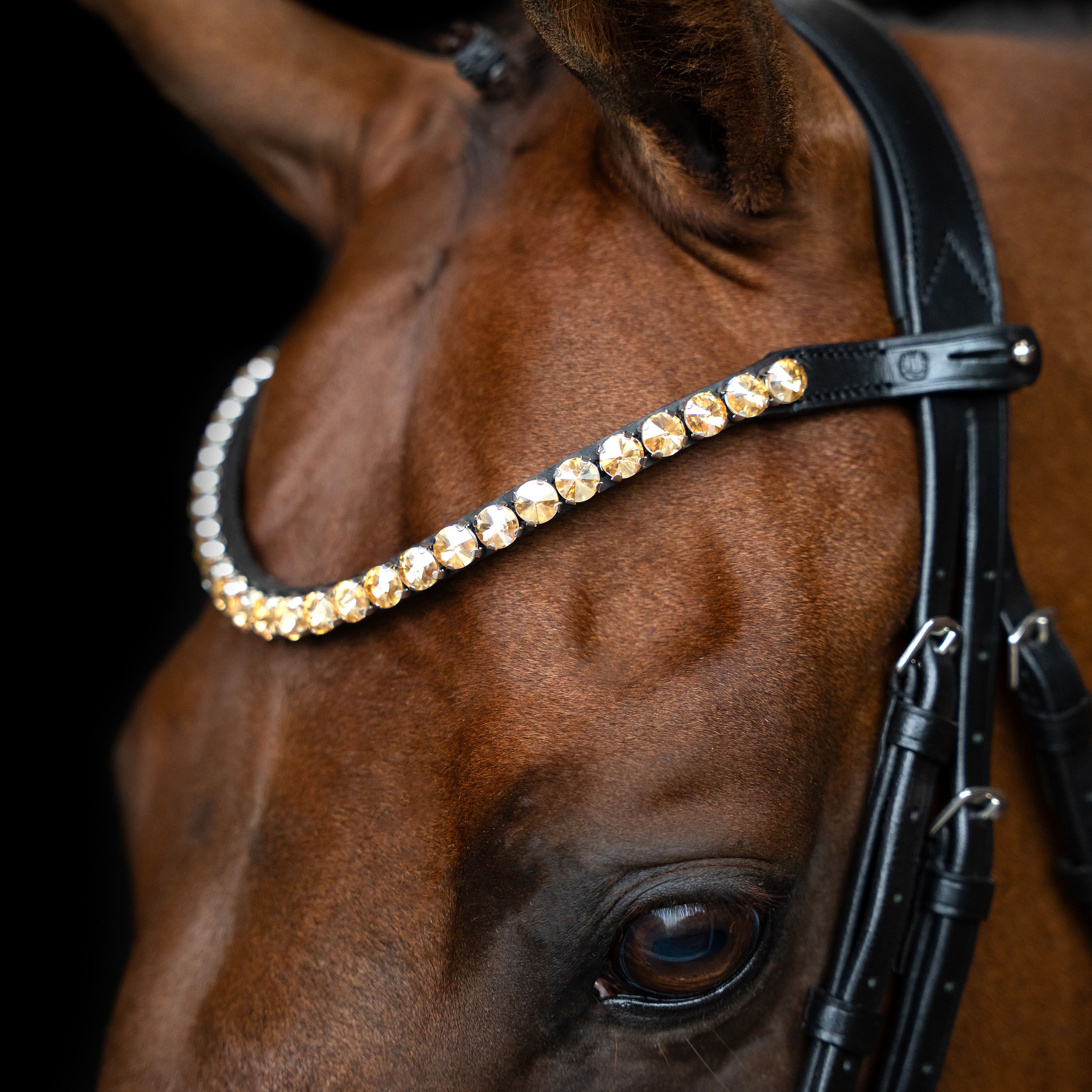 Imperial Riding Browband IRHGrande Gold