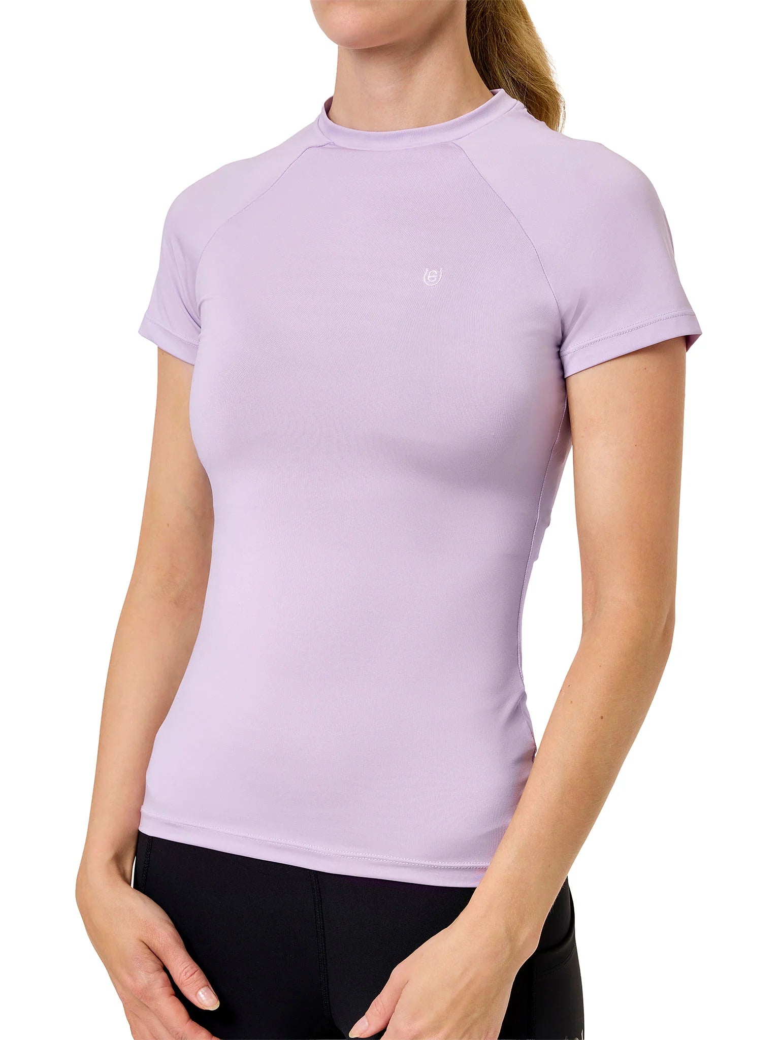 Equestrian Stockholm Lavender Dynamic Short Sleeve Baselayer