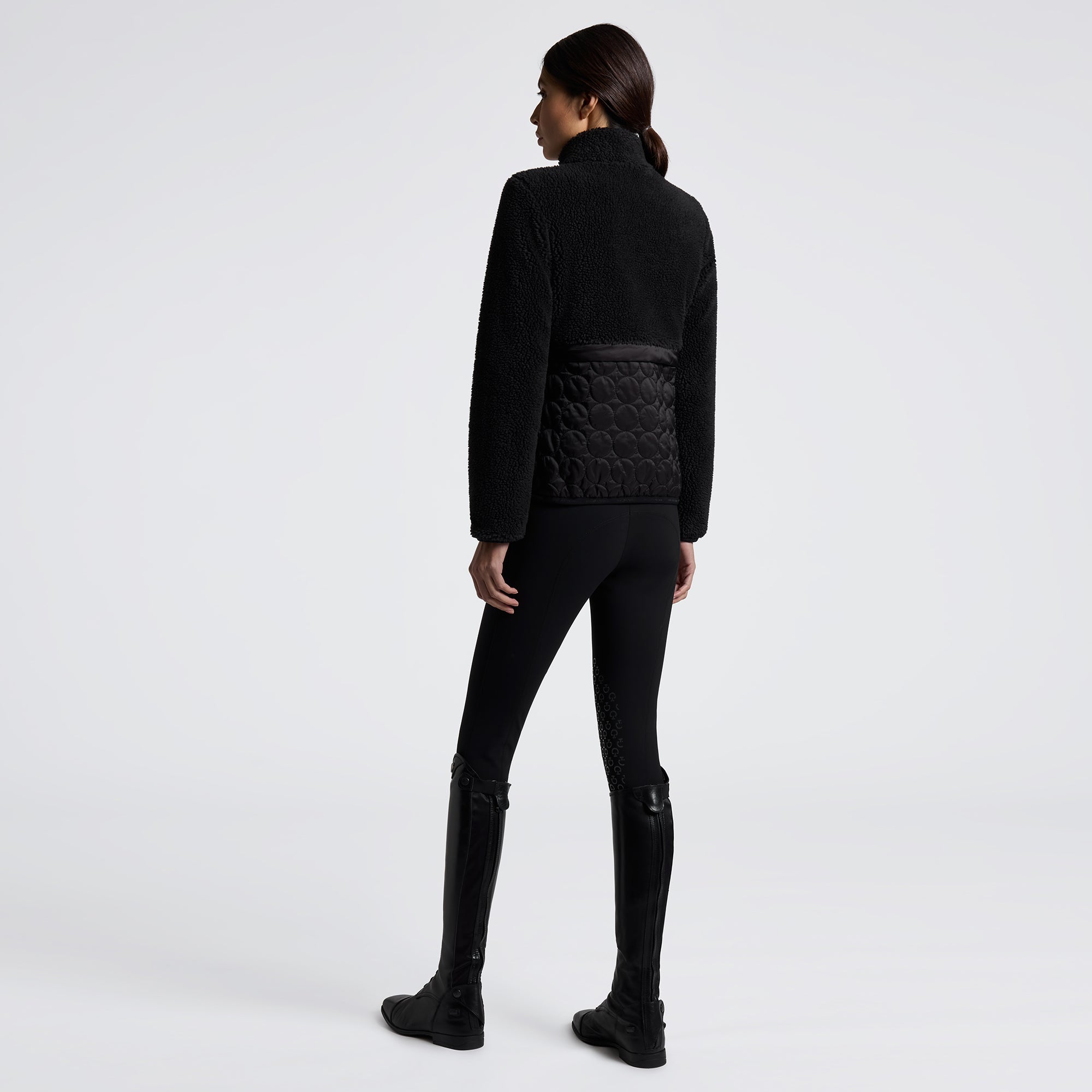 CT Teddy Bear Fleece + Nylon Zip Up Jacket - OUTLET
