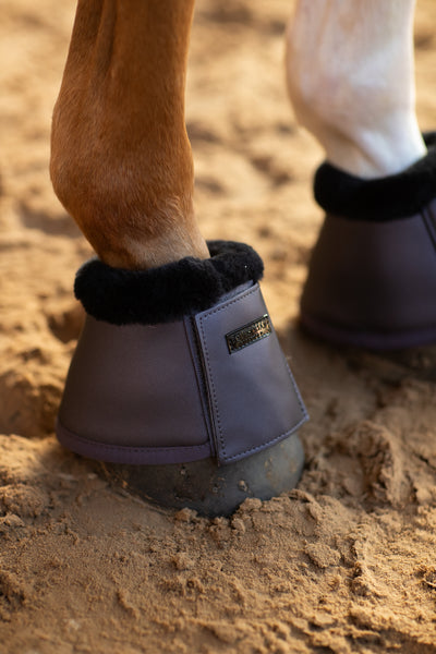 Equestrian Stockholm Dark Violet Bell Boots