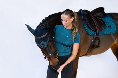 Equestrian Stockholm Hut Teal Blue