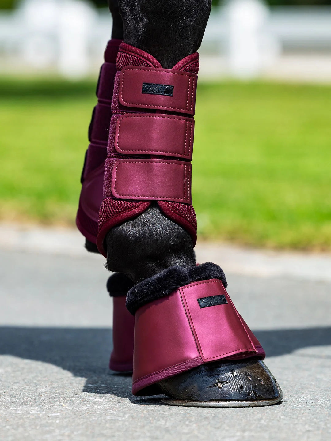 Equestrian Stockholm All Black Bell Boots