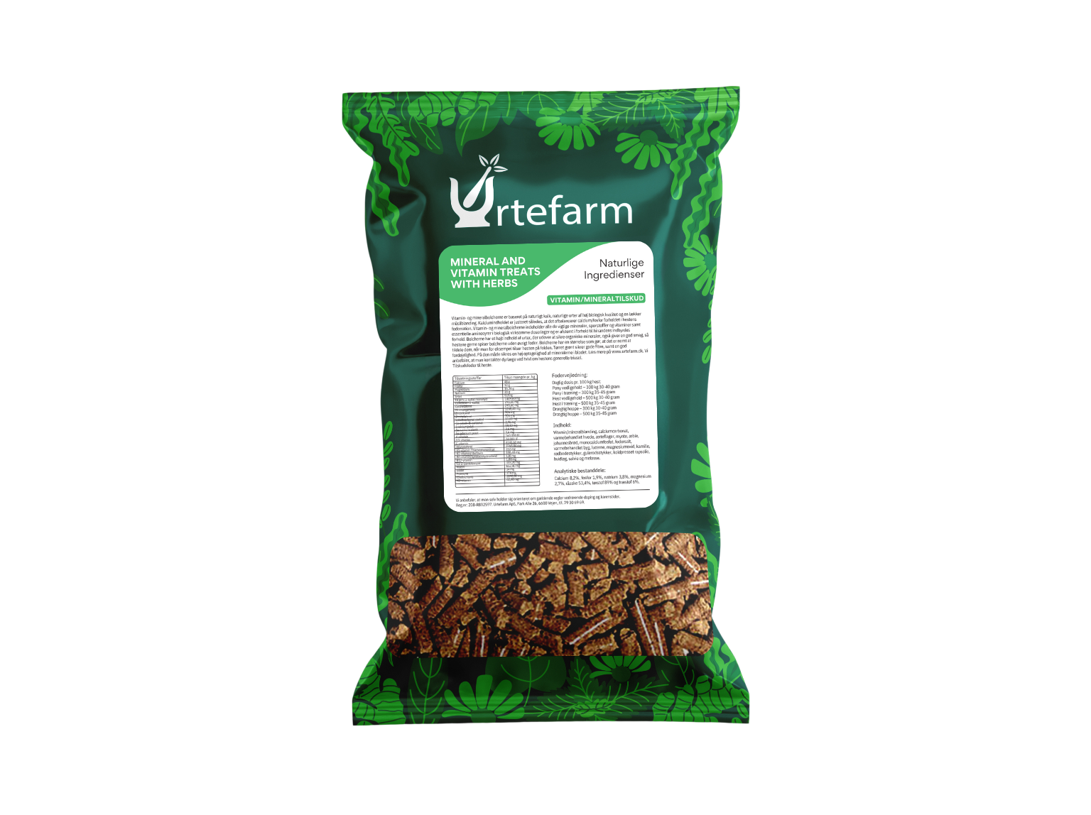 Urtefarm Mineral og Vitamin Bolcher m. Urter - Bestillingsvare