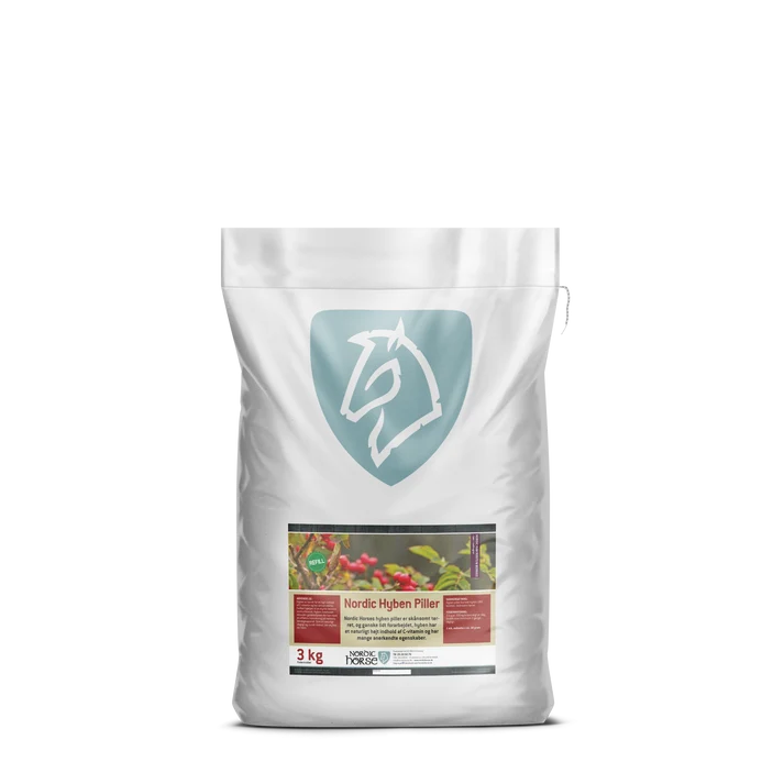Nordic Horse Hyben Piller 3 kg. - Bestillingsvare