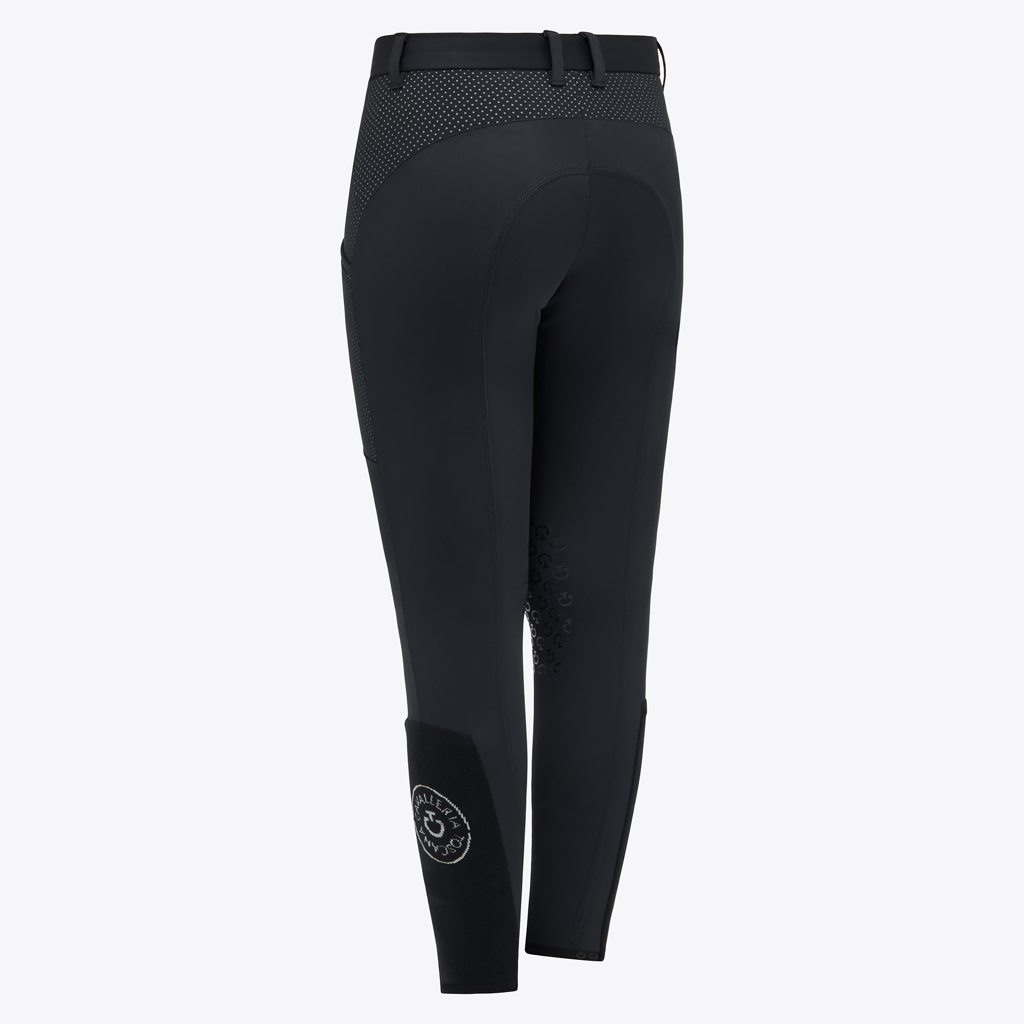 Cavalleria Toscana Girls Perforated Insert Jumping Kids Breeches - OUTLET