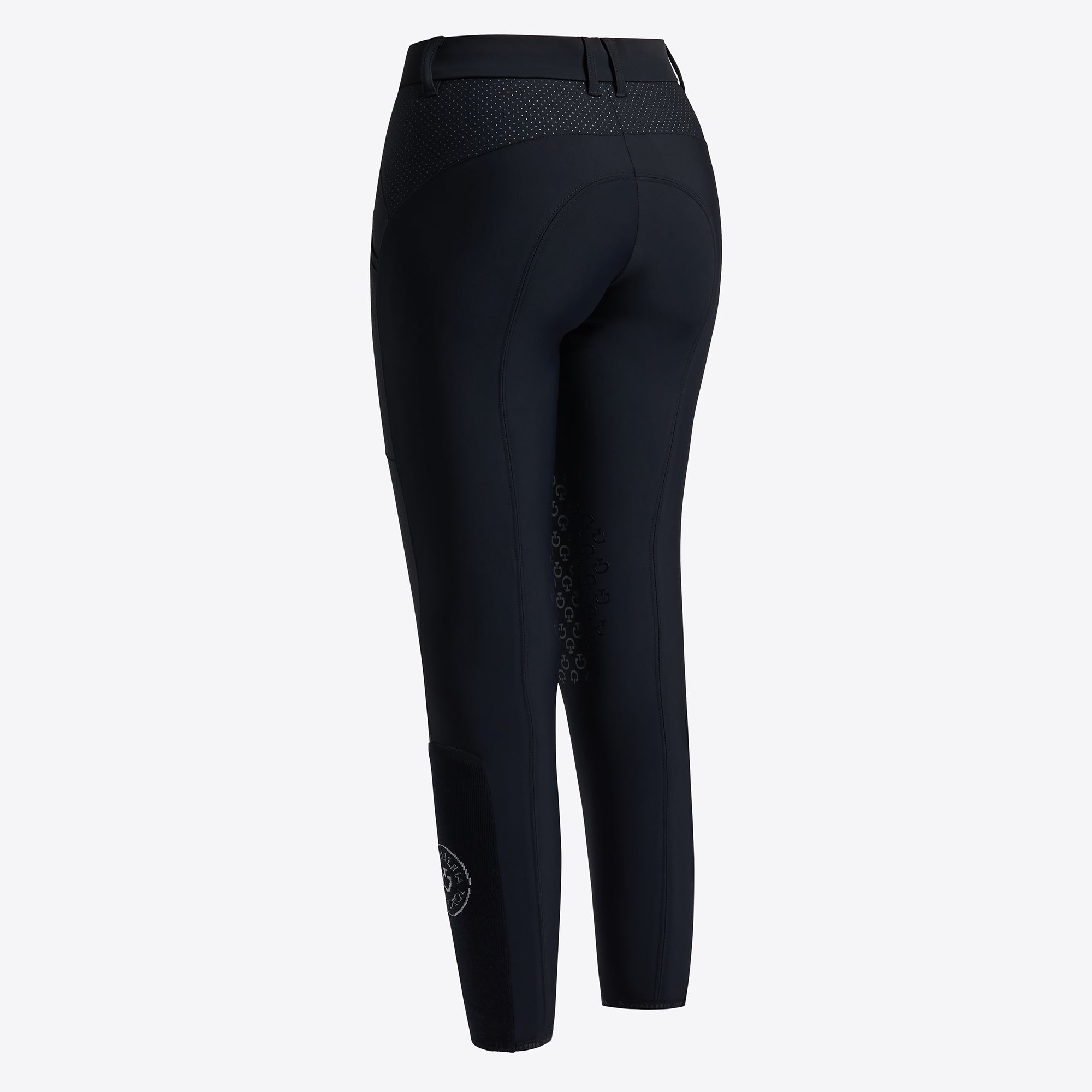 Cavalleria Toscana Girls Perforated Insert Jumping Kids Breeches - OUTLET
