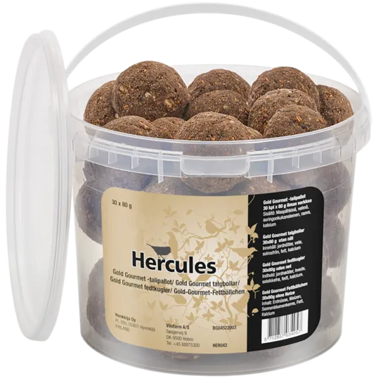 Hercules Gourmet Mejsebolde uden net
