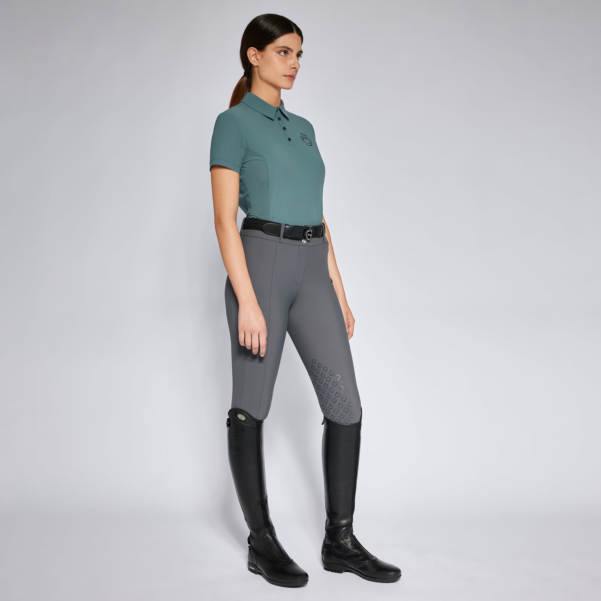 Cavalleria Toscana Jersey Training Polo - OUTLET