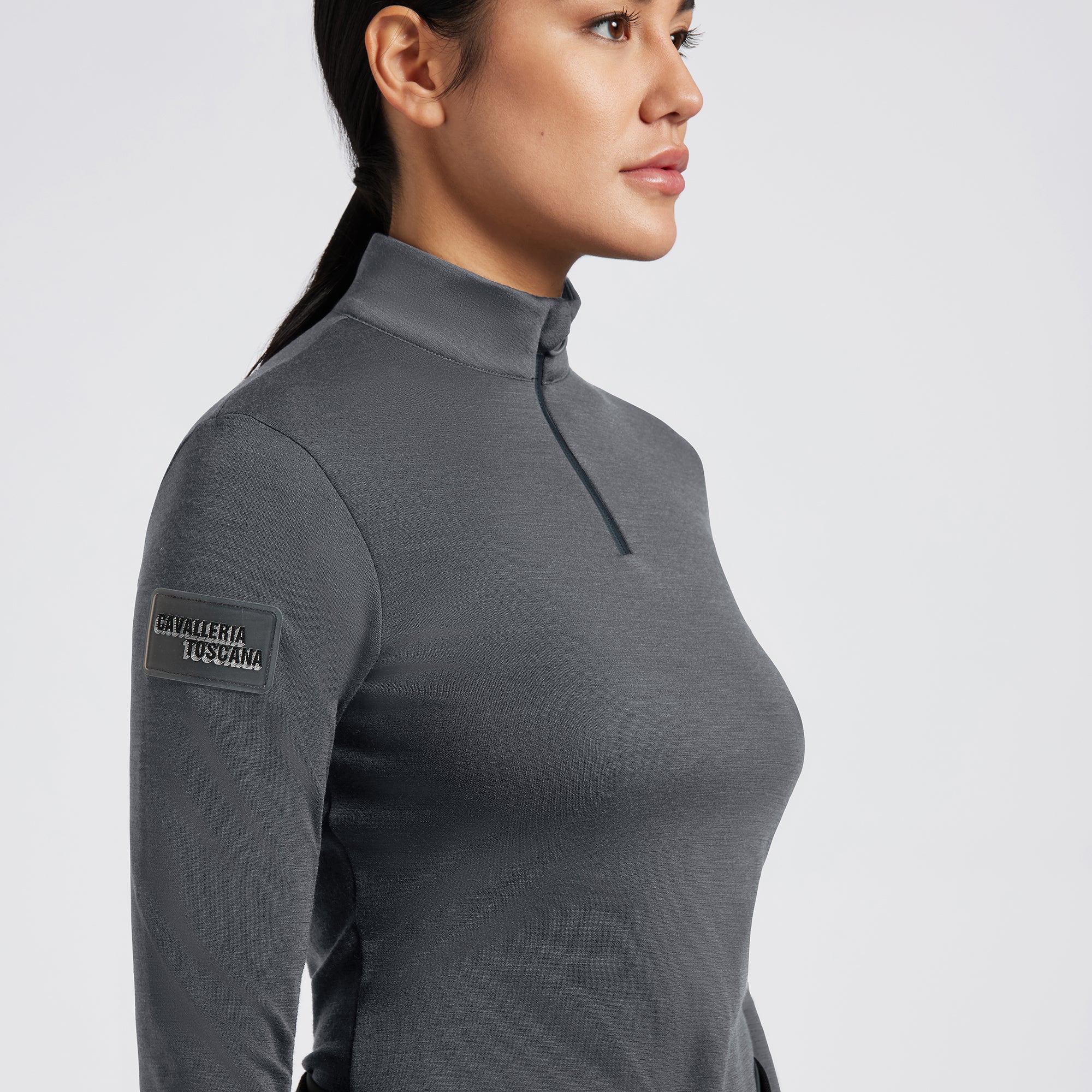Cavalleria Toscana Tech Wool Training Turtleneck - OUTLET