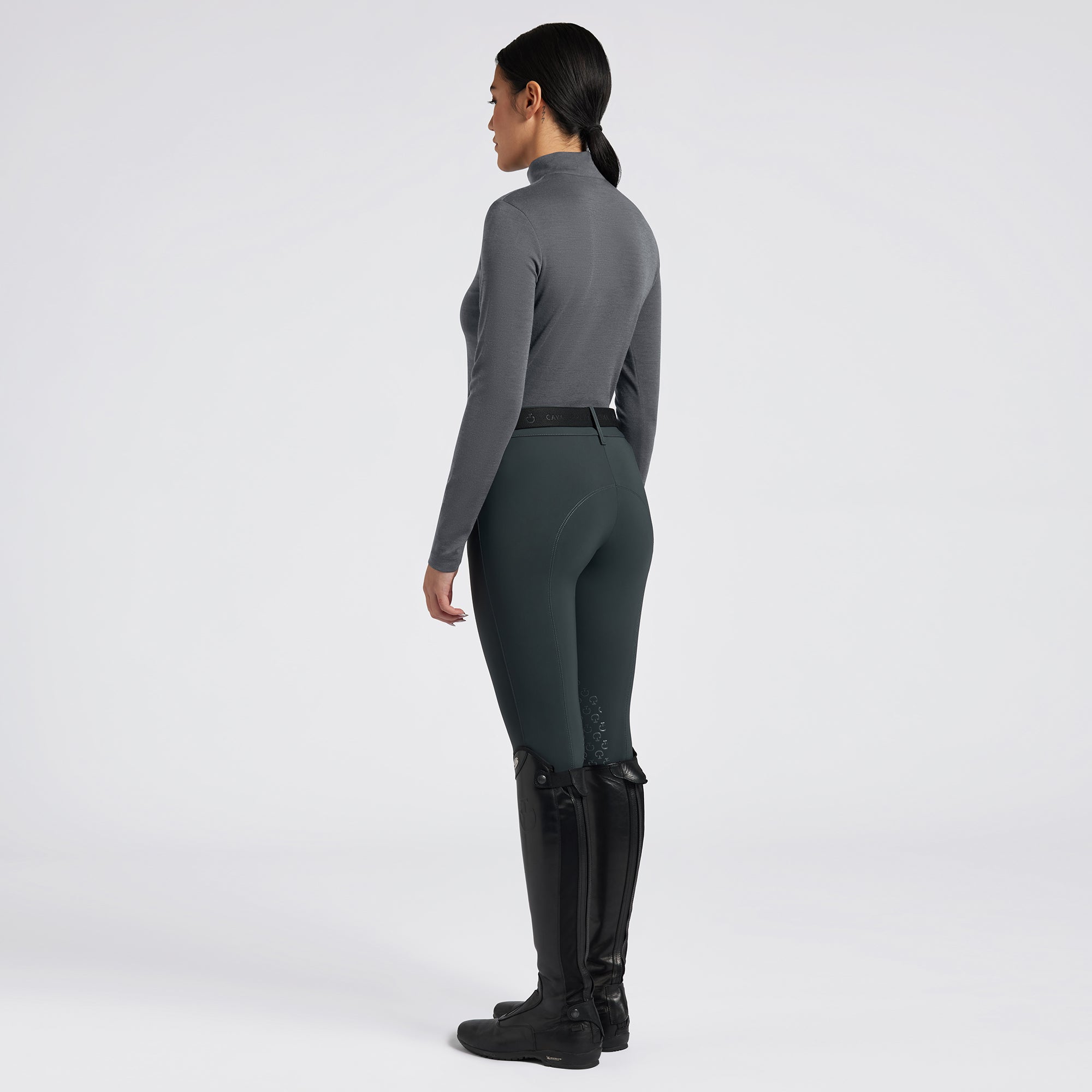 Cavalleria Toscana Tech Wool Training Turtleneck - OUTLET