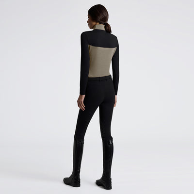 CT L/S Tech Wool Half Zip Training Polo