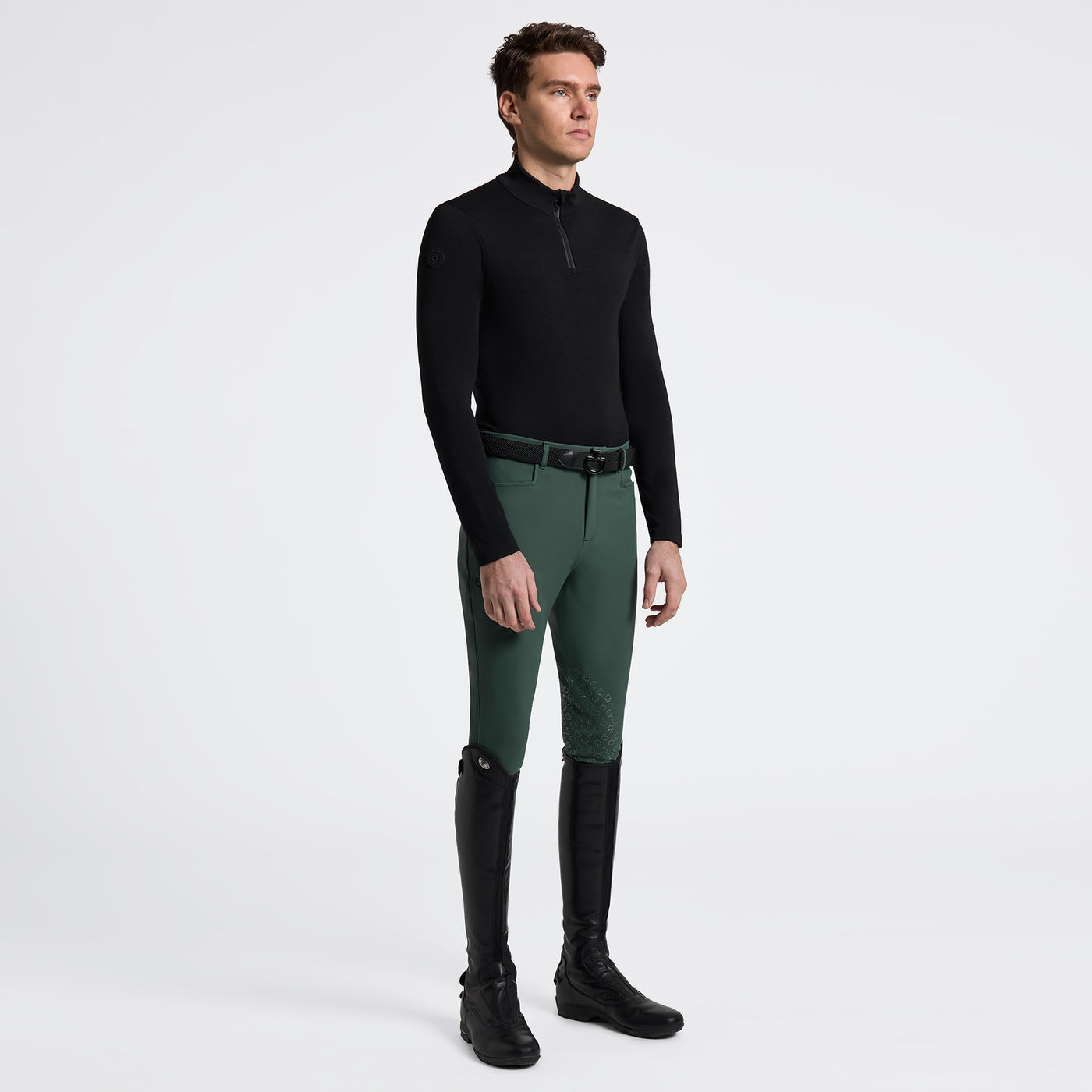 CT Tech Wool Half Zip Training L/S Turtleneck Men