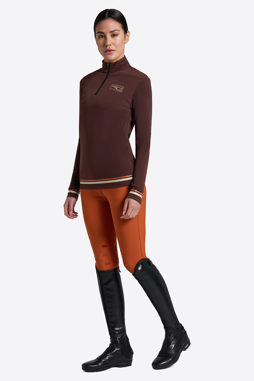 Rider's Gene L/S Warm Jersey Training Polo - OUTLET