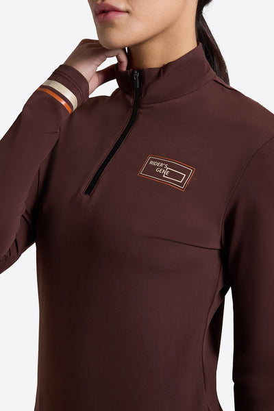 Rider's Gene L/S Warm Jersey Training Polo