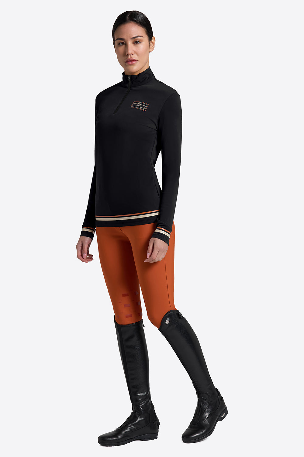 Rider's Gene L/S Warm Jersey Training Polo - OUTLET