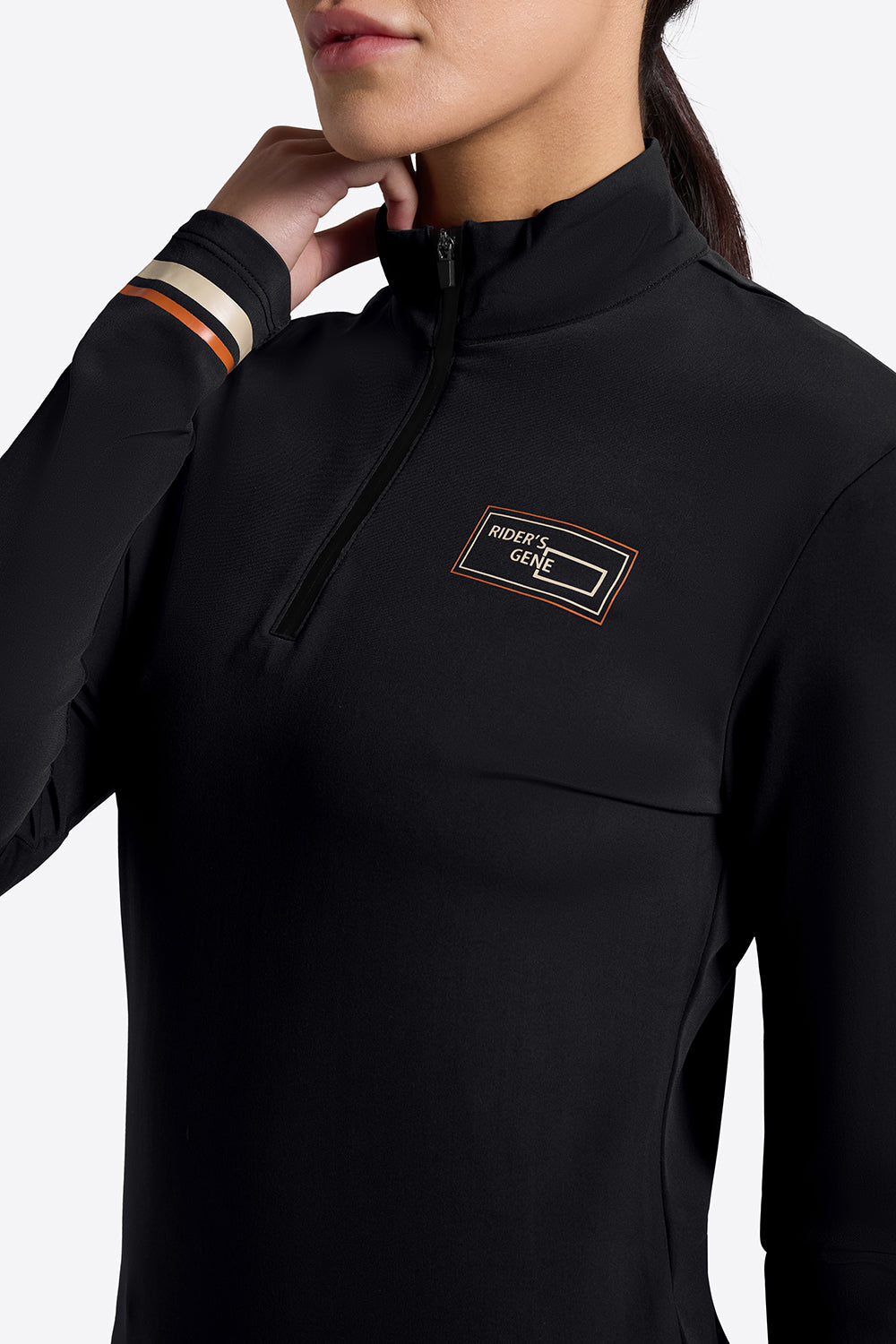 Rider's Gene L/S Warm Jersey Training Polo - OUTLET