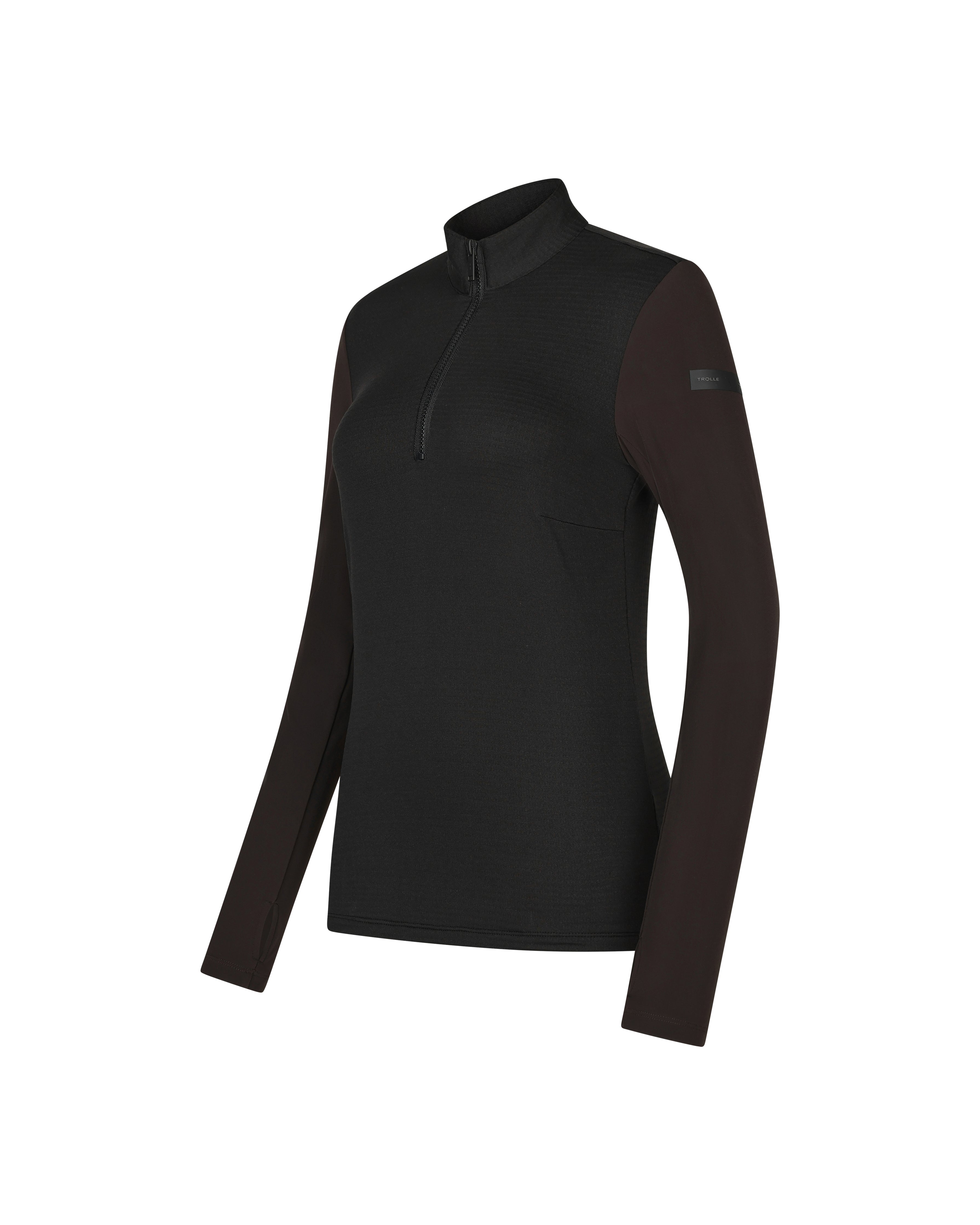 Trolle Projects Colorado Grid Fleece Half Zip Female