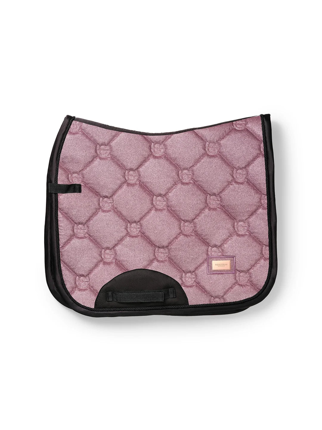 Equestrian Stockholm Pink Glimmer Dressage Saddle Pad