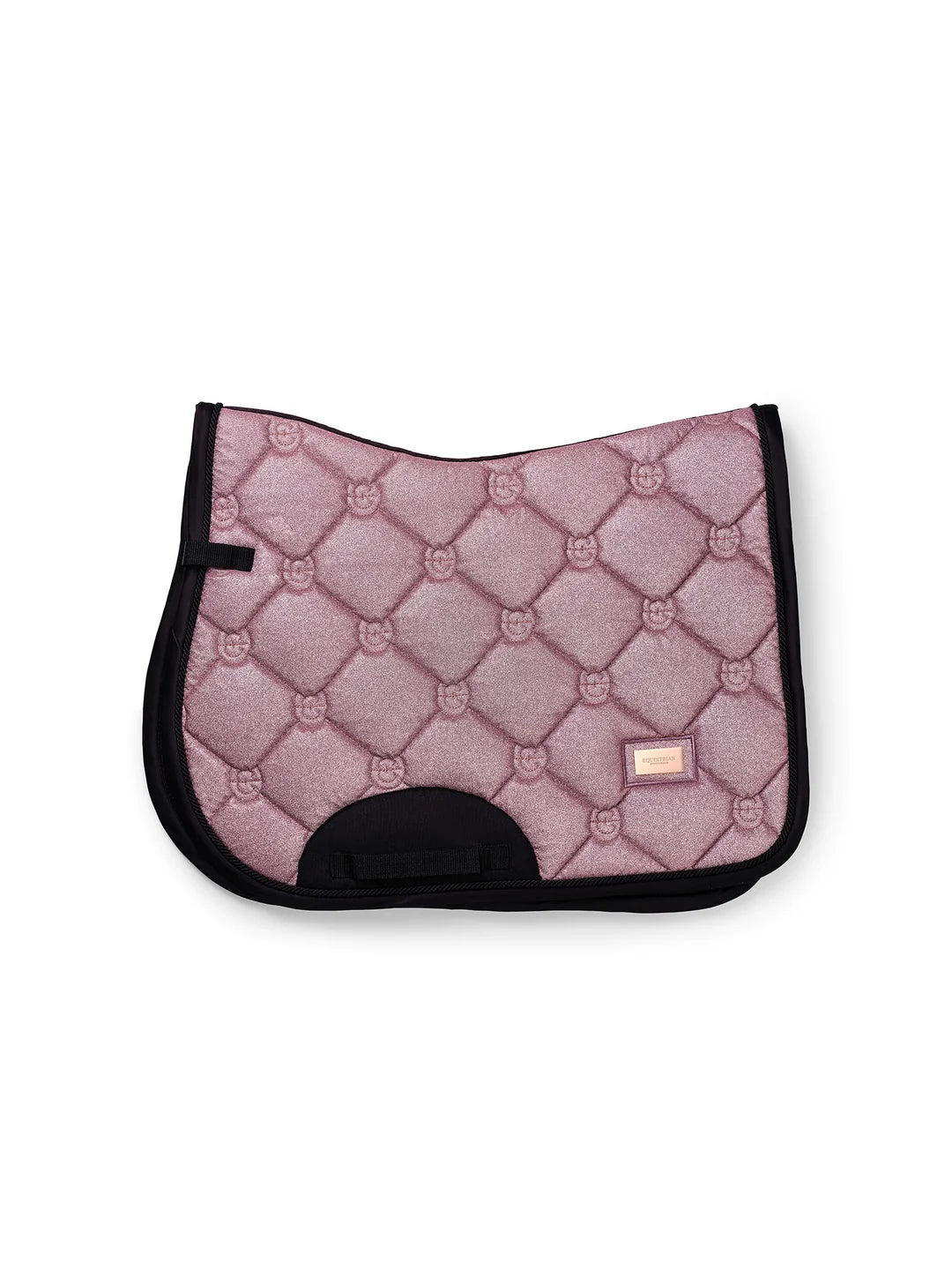 Equestrian Stockholm Pink Glimmer Jumping Saddle Pad