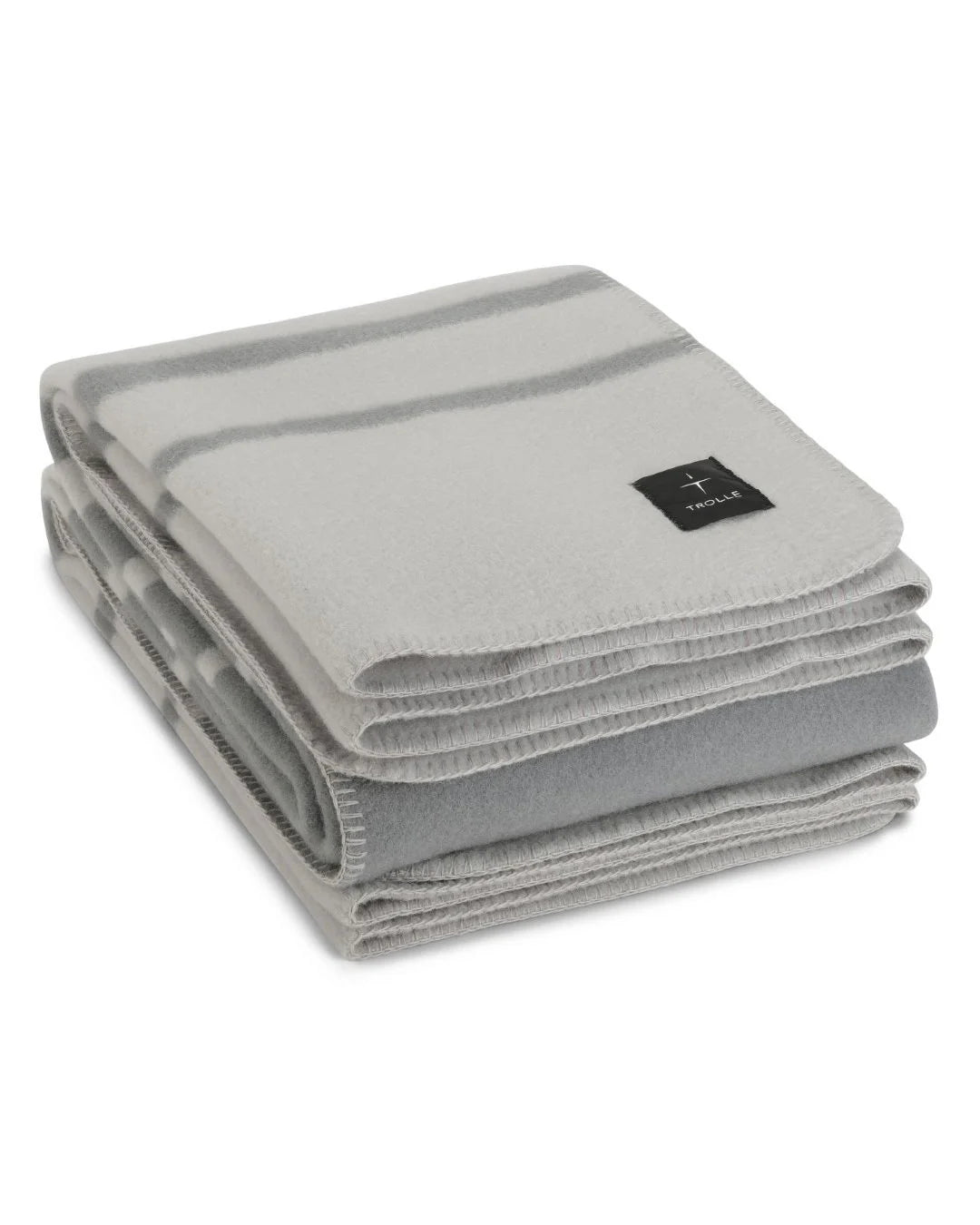 Trolle Projects Faded Stripe Wool Blanket