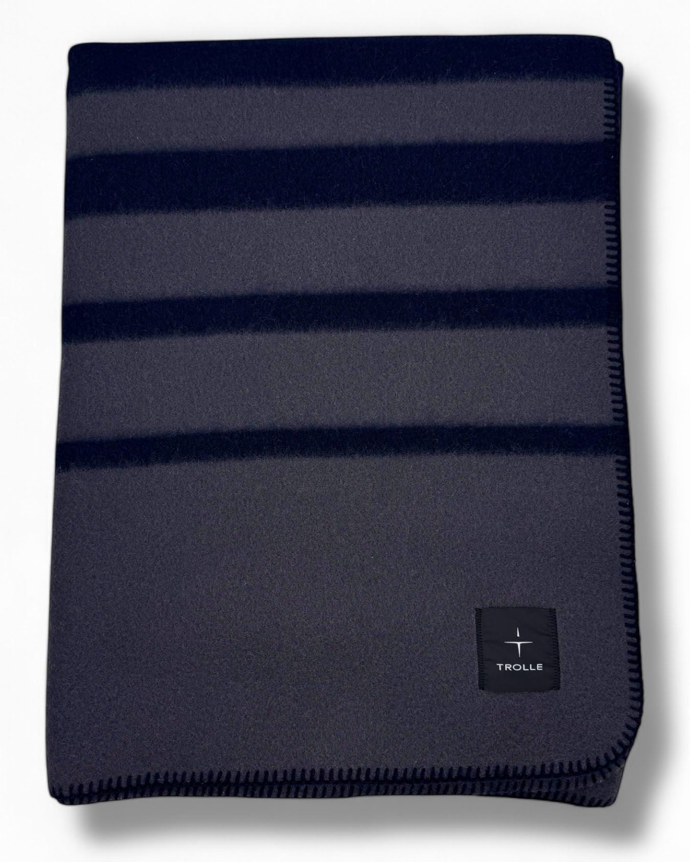 Trolle Projects Faded Stripe Wool Blanket