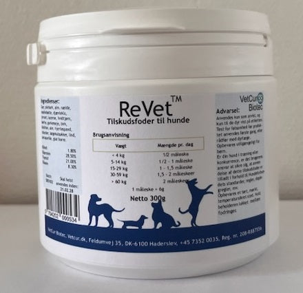 Vetcur Biotec Revet til hund - Pulver