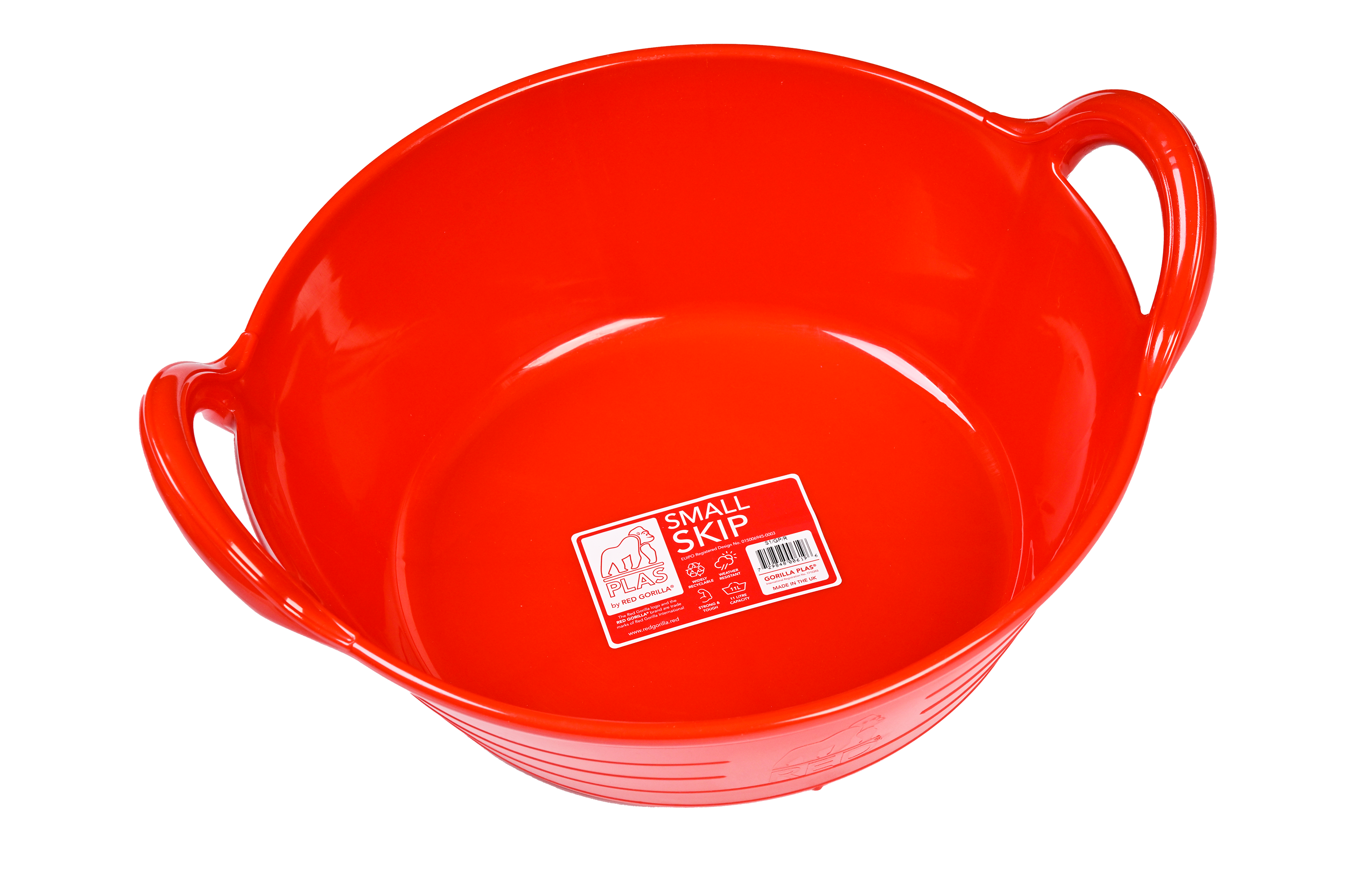 Red Gorilla Plas Small Feed Skip