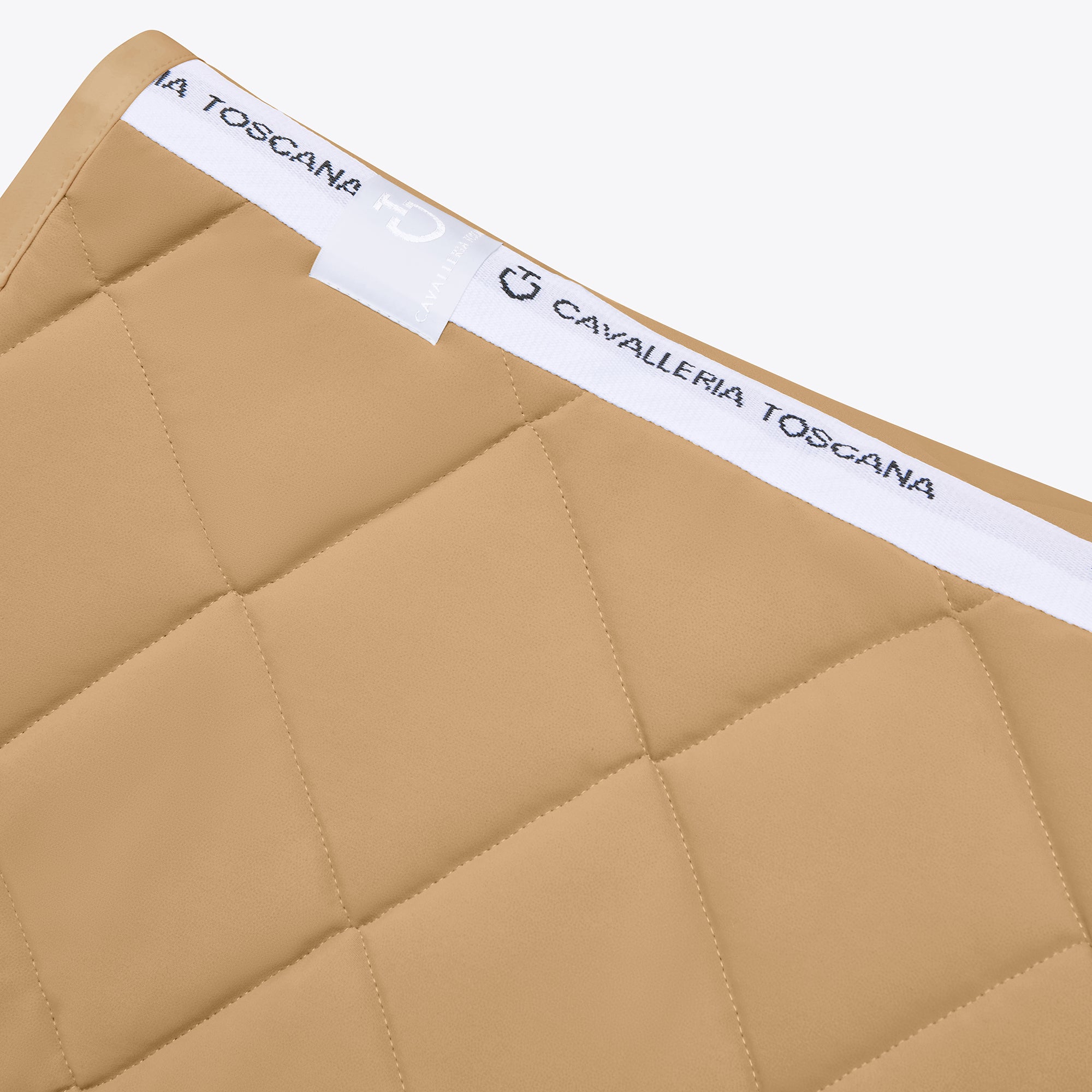 Cavalleria Toscana Diamond Quilted Jersey Jumping Saddle Pad