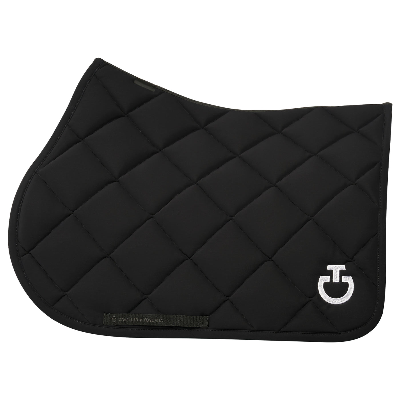 Cavalleria Toscana New Diamond Quilted Jersey Jumping Saddle Pad