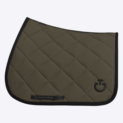 Cavalleria Toscana New Diamond Quilted Jersey Jumping Saddle Pad