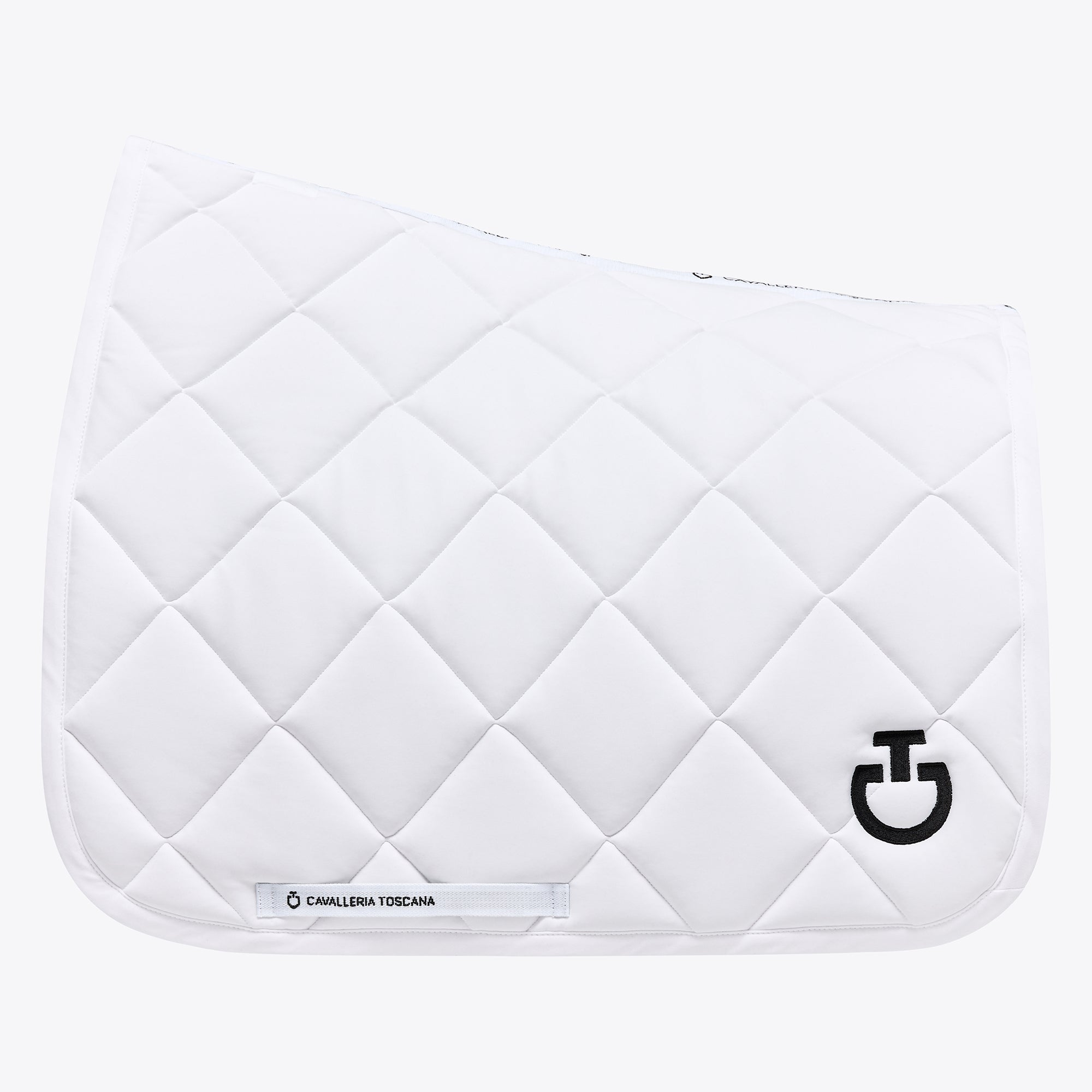 Cavalleria Toscana New Diamond Quilted Jersey Dressage Saddle Pad